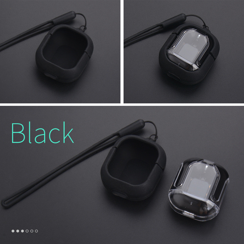 Black headphone case