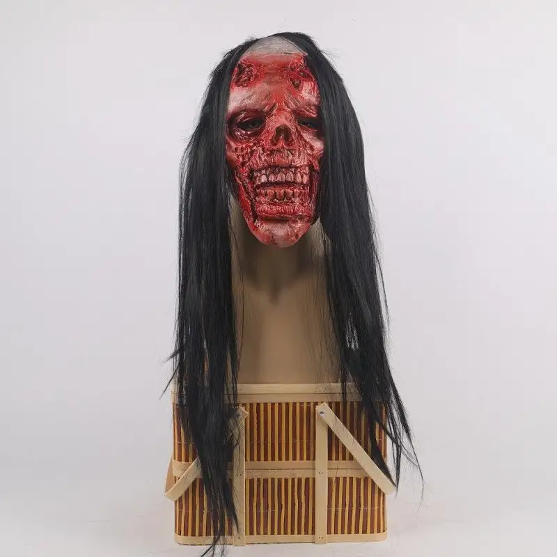 Horror Mask Bleeding Skull Headgear