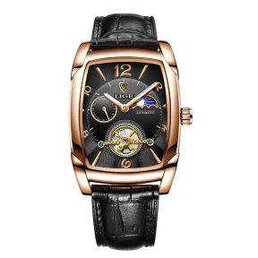 Close up of the watch dial