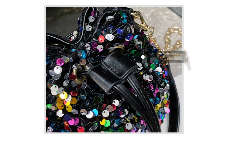 Title 1, Sequins Cute Mermaid Female Shoulder Messenger...