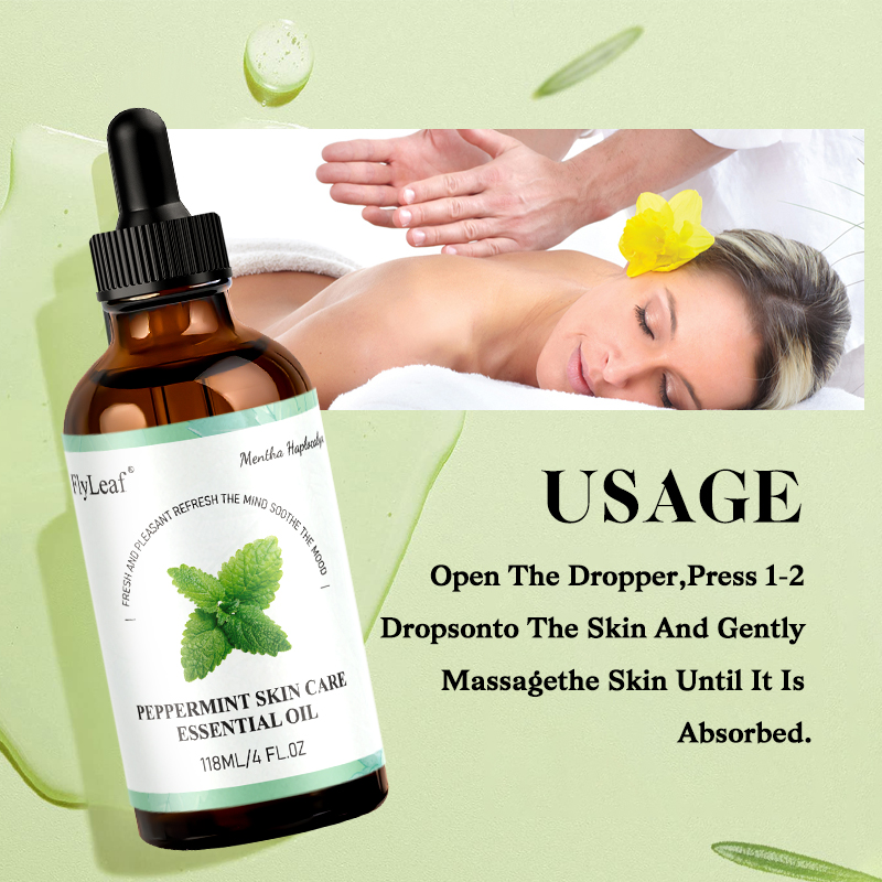 Pure Natural Peppermint Essential Oil To Invigorate & Awaken Senses Aromatherapy Oil For Diffuser  Massage 6