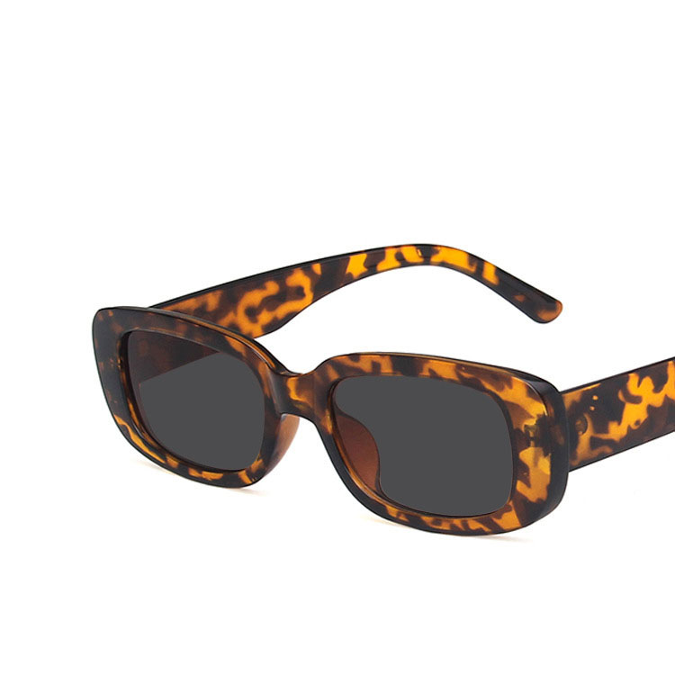 Leopard black lenses