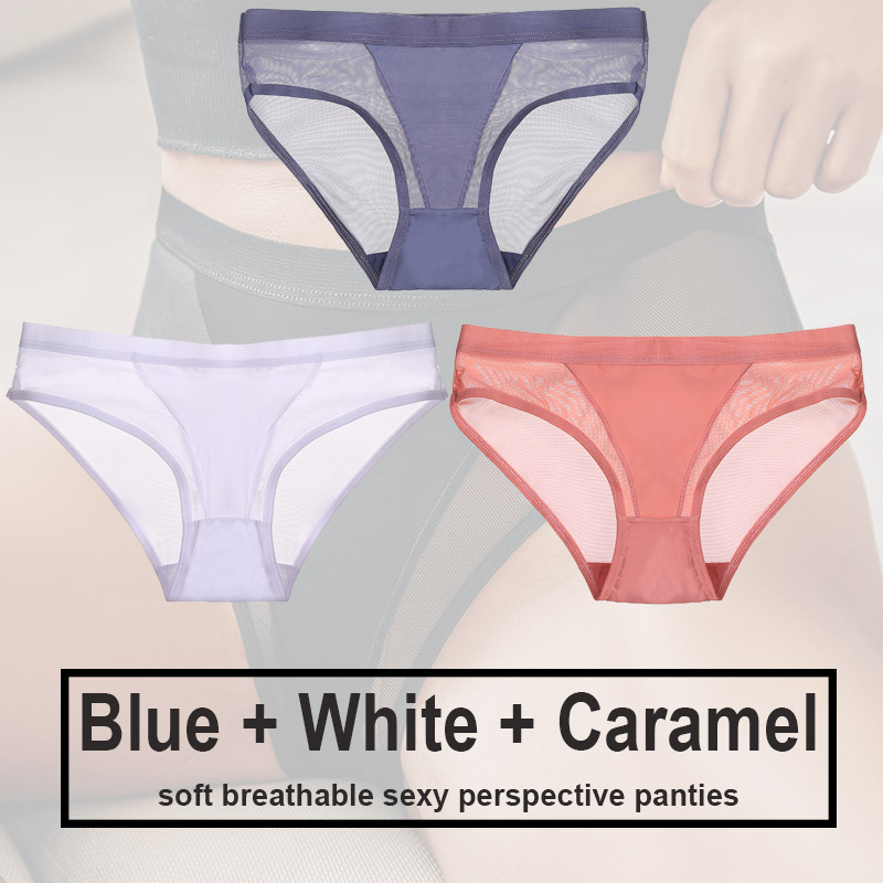 Blue White Caramel