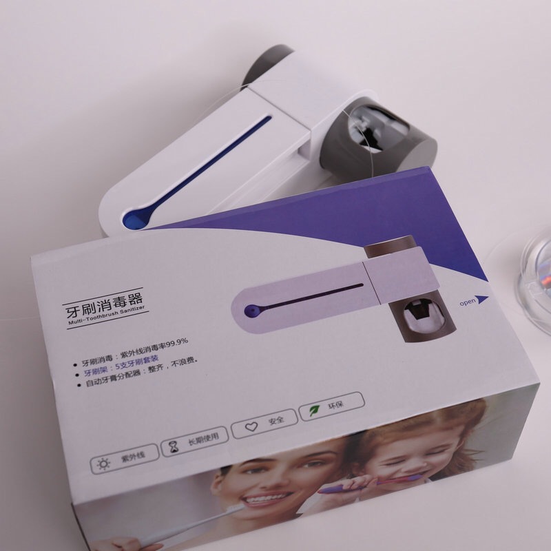 Title 6, Ultraviolet Toothbrush Perforated Wall-mounted ...