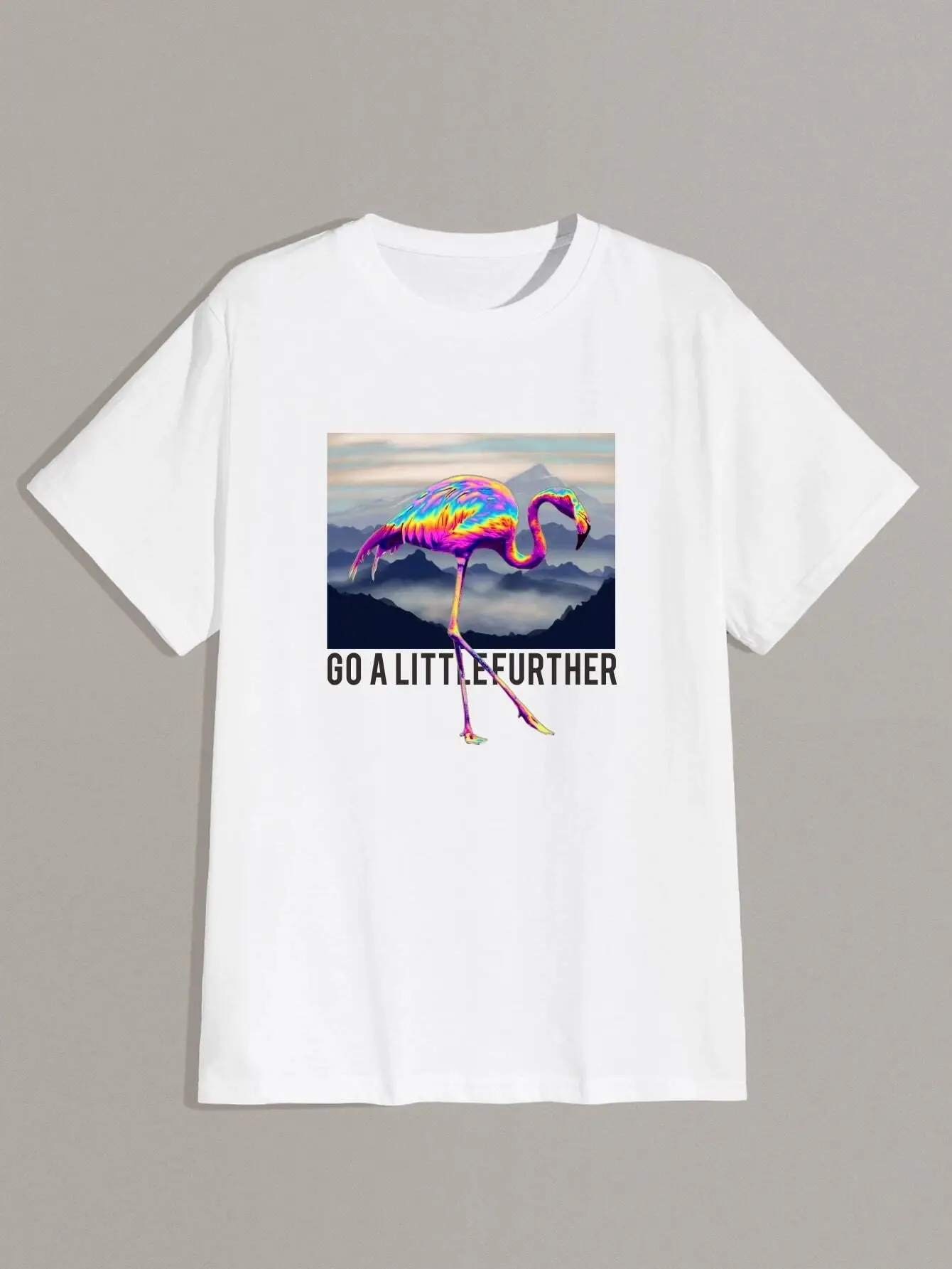 Fashion Printed Short-sleeved T-shirt Top