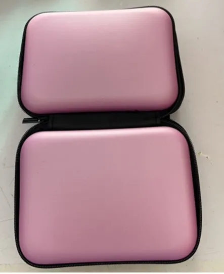 Portable square storage bag - Pink