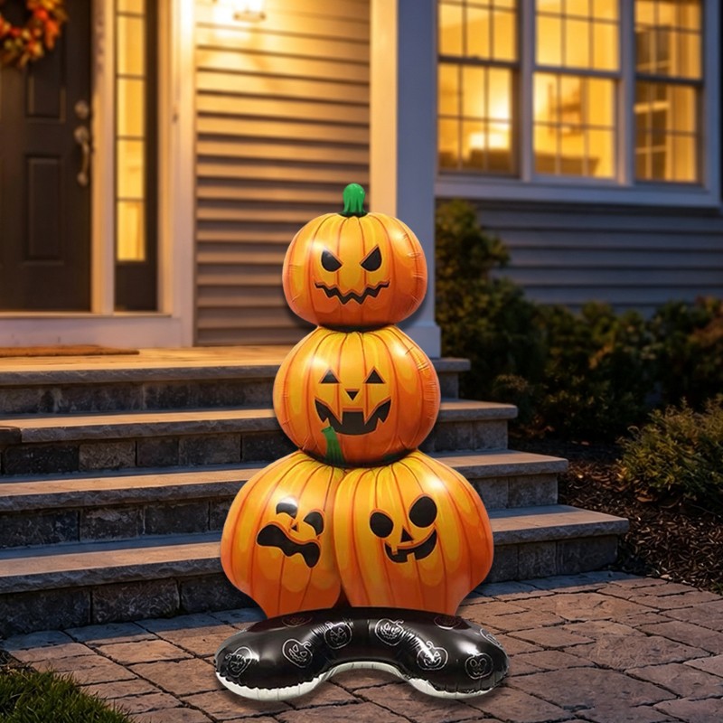 Halloween Inflatable Pumpkin Decoration Suitable For Indoor & Outdoor Decor — image 6