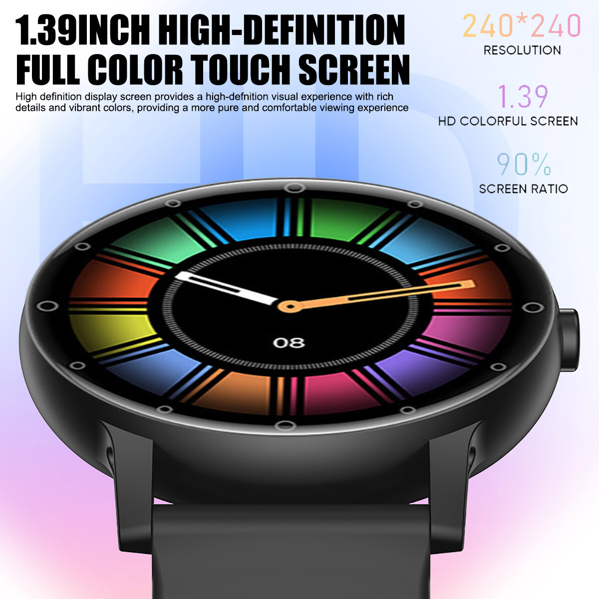 BT Bluetooth Call Smart Watch Outdoor Sports Fitness Tracker Voice Assistant — image 9