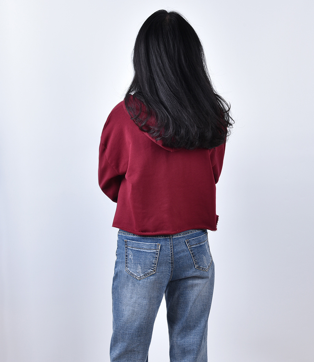 Title 9, Multicolor sweater with cropped edges