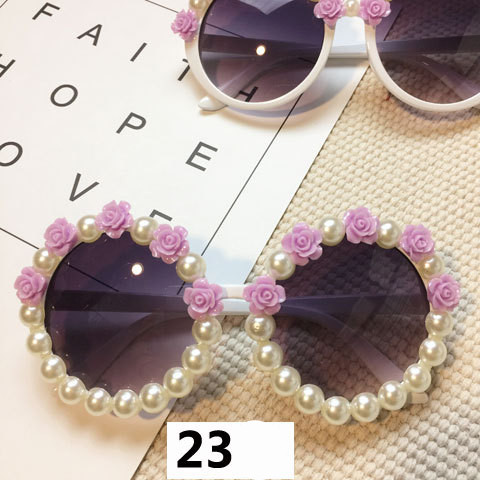 Title 5, Handmade flower diamond sunglasses