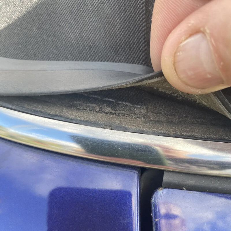 BMW Mini One Cooper S Convertible R52 R57 Rear Soft Top Roof Weather Seal Repair — image 5