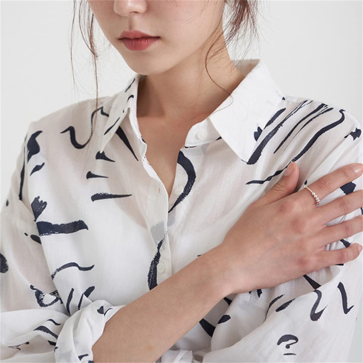 Adjustable Anxiety Rotating Bead Ring Ring