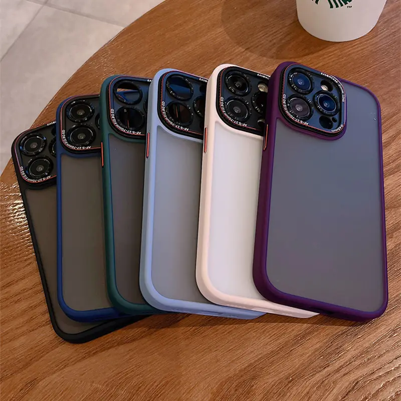 Metal Lens Circle Skin Feeling Matte Protective