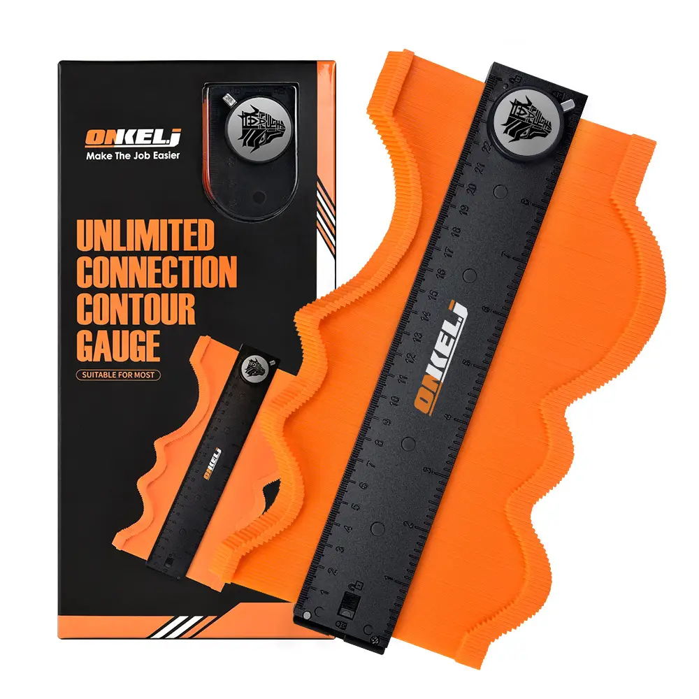 Unlimited Stitching Contour Gauge With Lock Belt Positioning Contour Ruler Profiling Gauge