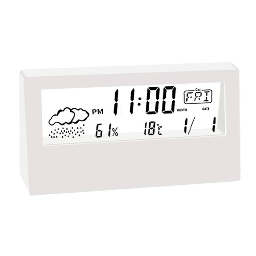 Title 11, Alarm Clock Thermo Hygrometer Clock Creative We...