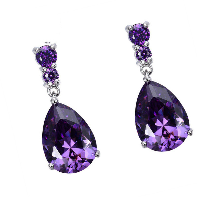 Female Zircon Jewelry Earrings