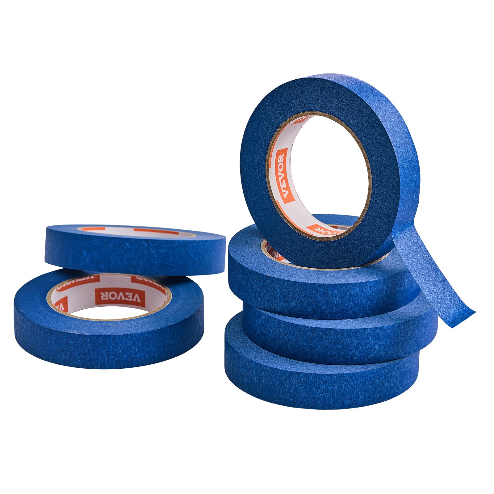 Painters Tape 1 Inch Wide 0.94 In X 60 Yds 6 Rolls Blue Painter Masking Tape