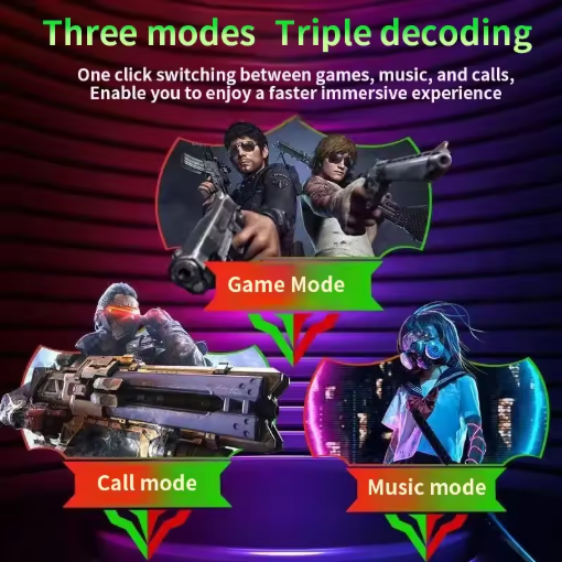 2026 New TWS Wireless Earphones With Bluetooth 5.49 Gaming Headset Sport Earbuds With LED Display Earhooks And Built In Mic thumbnail 6