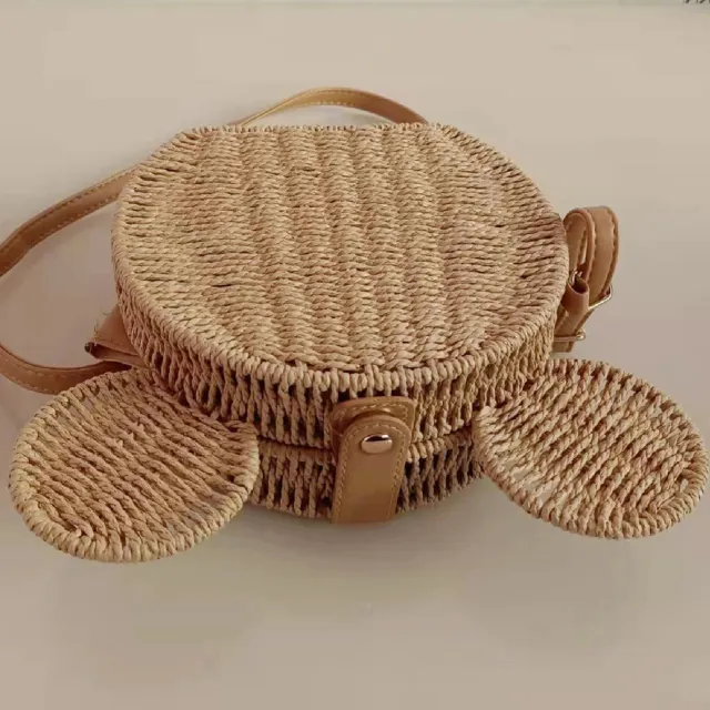 Korean One Shoulder Cross Body Fashion Girl's Hand Hold Beige - Shop at LoveMi