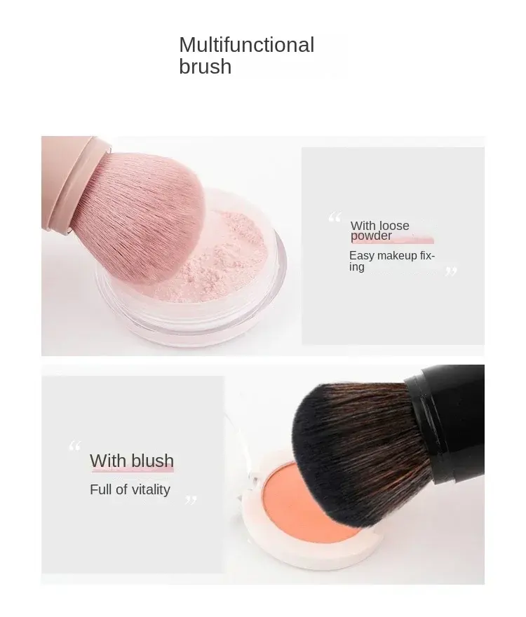 Quality Portable Convenient Retractable Makeup Brush Tools