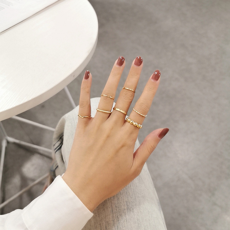 Title 6, Personalized Simple Joint Fashion Ring Create a...