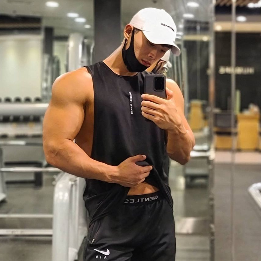 Men's Elastic Loose Waistcoat Fitness Vest