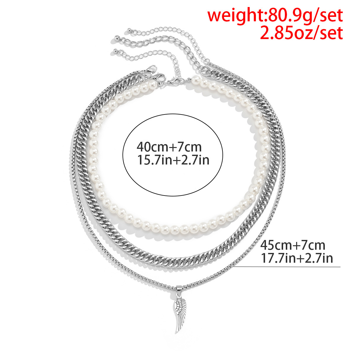Title 1, Colar masculino com pingente de pena Ornament, ...