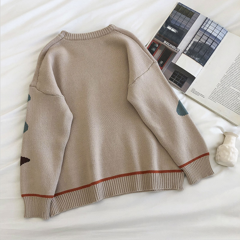 Title 8, Womens Autumn And Winter New Lazy Wind Round N...