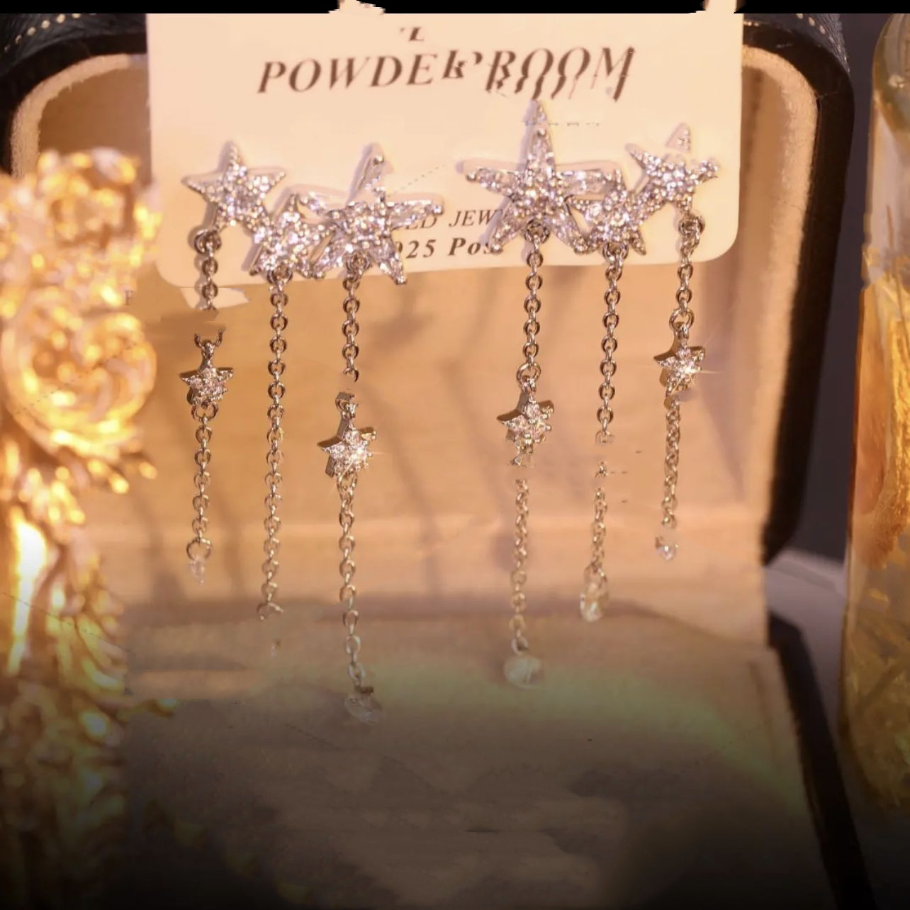 Women's Temperament Fashion Star Tassel Earrings