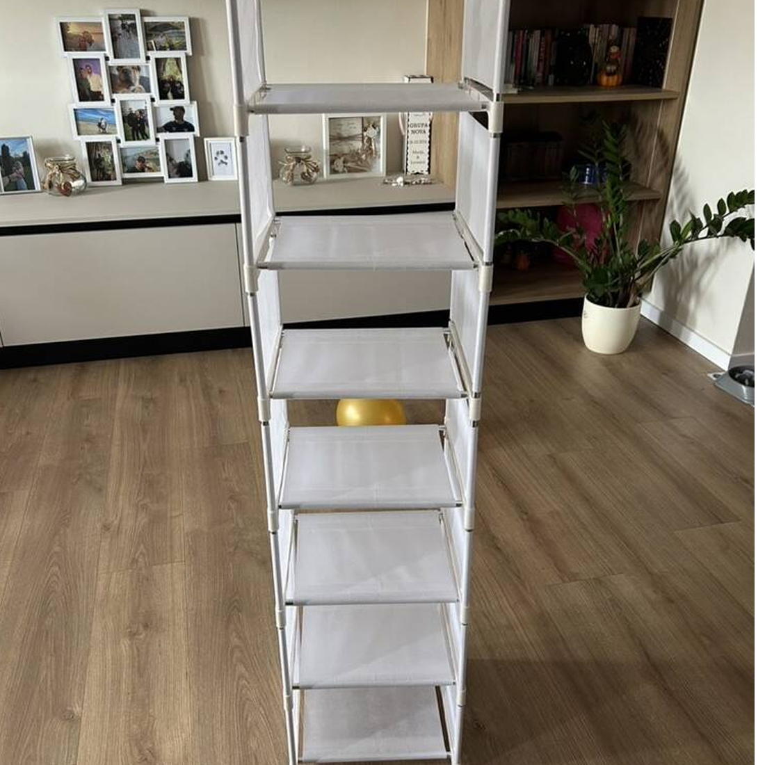 68 Tier Shoe Rack Metal Shoes Cabinet Storage Organiser Stand UK — image 3