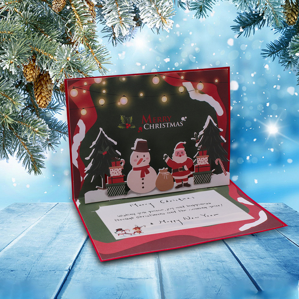 Christmas 3D Greeting Cards