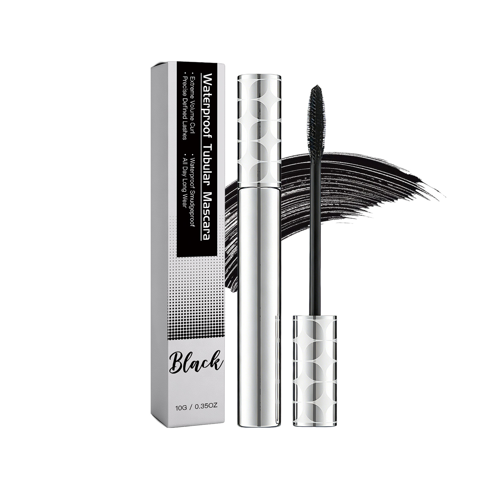Fibre Long Curl Mascara  Black  10g 1box