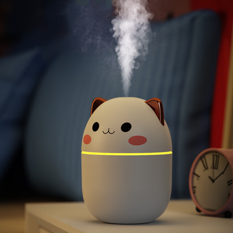 Title 3, Hot Sale 250ml Cute Cat Air Humidifier Diffuser...