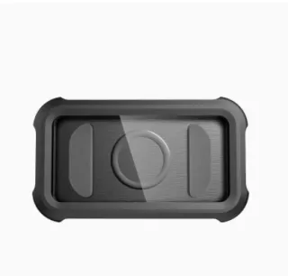 The Waterproof Box Of Bathroom Mobile Phone Rack Is Hung On The Wall - Black