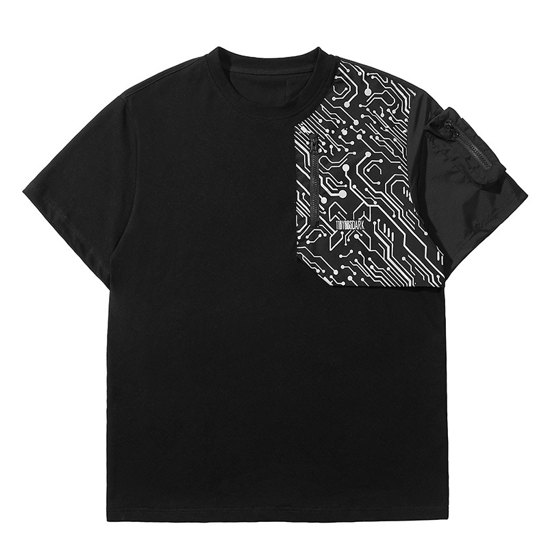 Jiye Heavy Industry Nightcrawler Functional Wind Reflective Short Sleeve T-Shirt