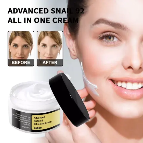 Snail Cream Fading Wrinkle French Lines Replenishment Firming Skin