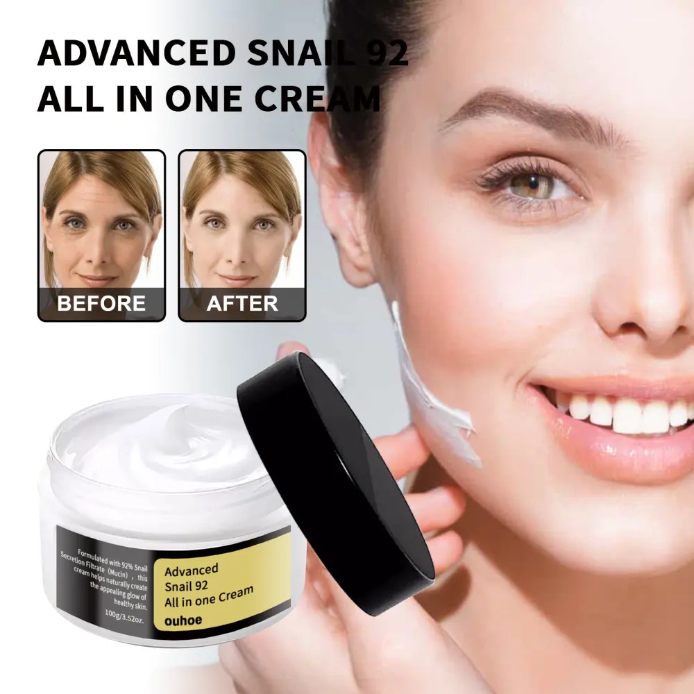 Snail Cream Fading Wrinkle French Lines Replenishment Firming Skin