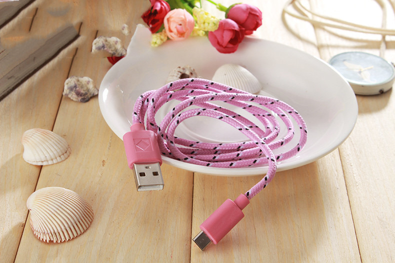 Suitable For Android Nylon Cloth Braided Data Cable