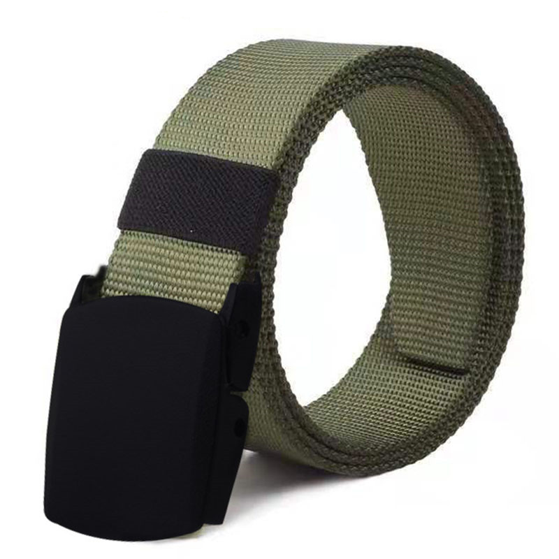 Title 3, Canvas Belt Men Automatic Buckle Outdoor