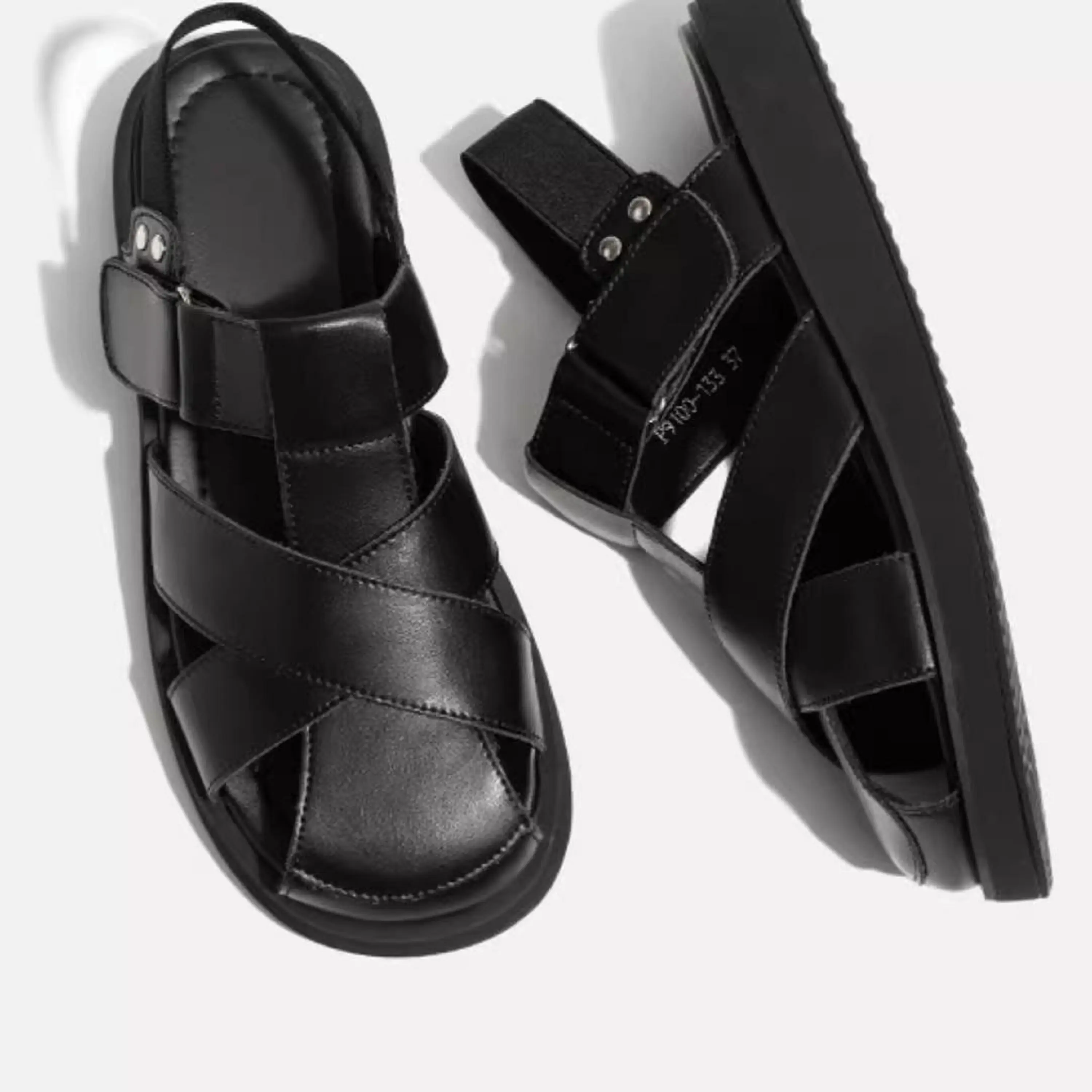 Women Minimalist Crisscross Woven Closed Toe Platform Slingback Sandals Matching Casual Daily