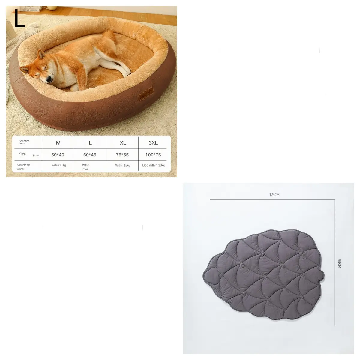 Removable And Washable Dog Bed Warm Cat