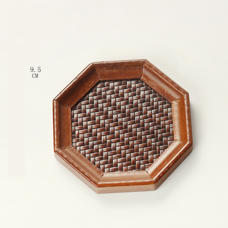 Title 18, Japanese Bamboo Coaster Insulation Creative Tea...