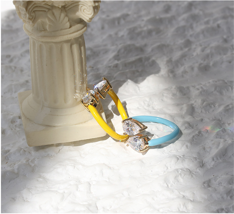 European And American Simple Fashion Net Celebrity New Bracelet Ring