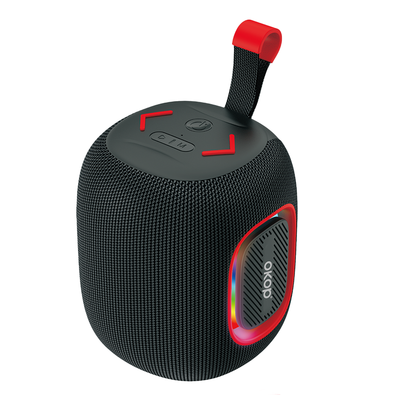 KP-877 Best-selling Wireless Bluetooth Speaker Portable Handle RGB Lighting Long Battery Life Ideal For Parties Outdoor Use Factory Stock Available