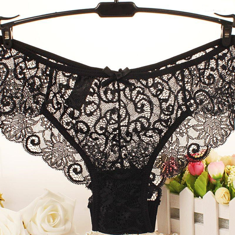 Title 3, Sexy Lace Lace Transparent Underpants Lady