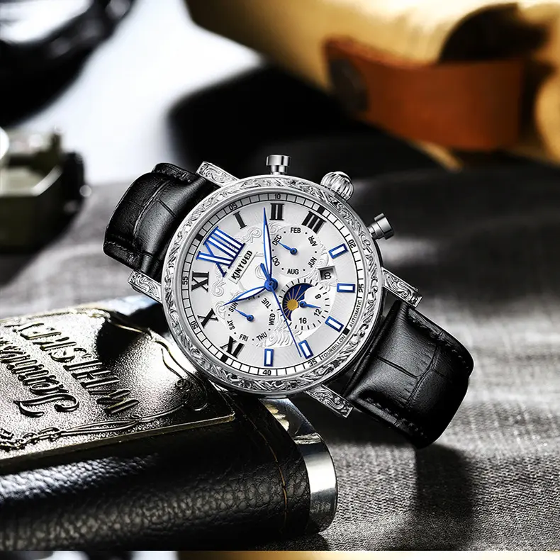 Hollow Flywheel Fully Automatic Mechanical Watch Men's