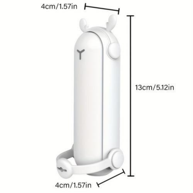 Ventilateur Pliable USB Lampe & Power Bank 3-en-1