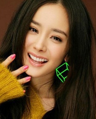 Exaggerated Hollow Square Earrings