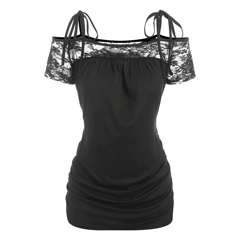 Knitted Stitched Rayon Suspender Top