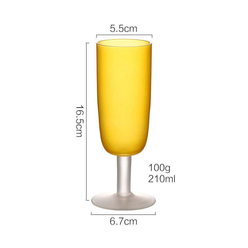 Orange goblet